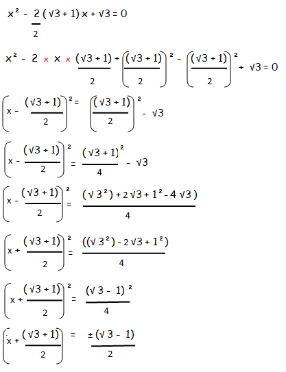 Completing The Square Worksheet