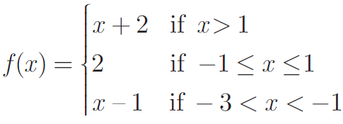 Piecewise functions worksheet with answers