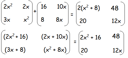 Find the Missing Values in the Given Matrix Equation