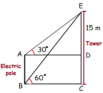 trigonometry practical problems using angle of elevation