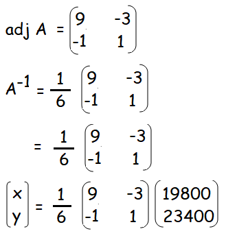 matrices solving word problems matrices solving word problems