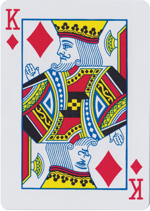 Blank playing cards image
