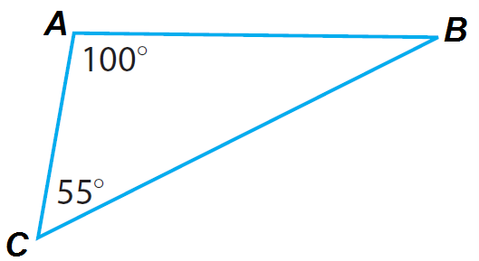 missing angle of a triangle formula