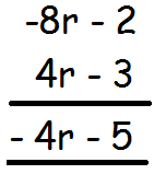 Adding linear expressions worksheet