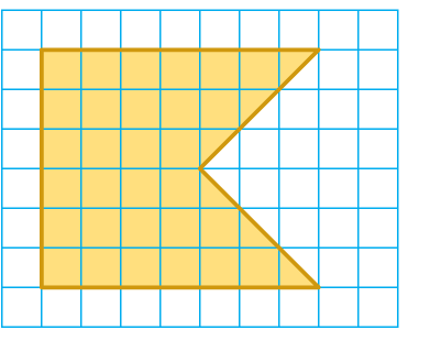 Shading Grid In Math Area of Shaded Shape in Grid