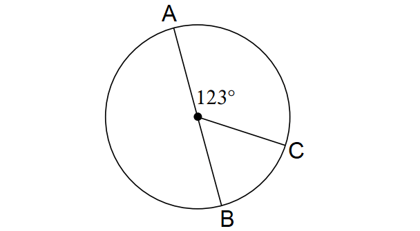 central angles and arc measures homework