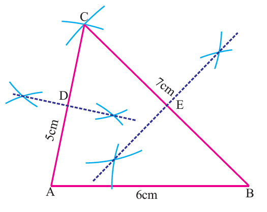 Isosceles Triangle Centroid