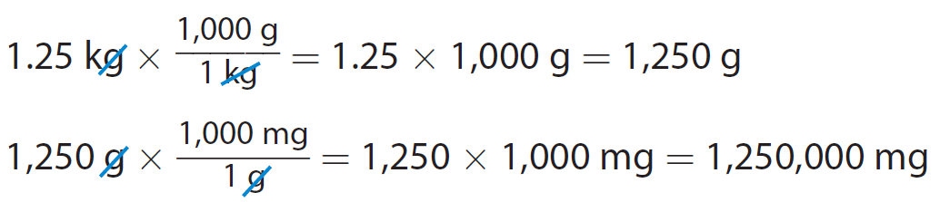 a mathematical problem solving method that utilizes conversion factors