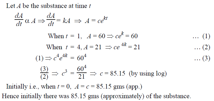 solving differential equation word problems