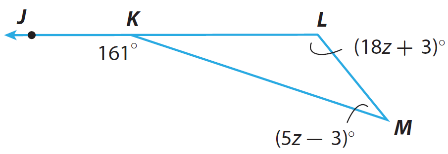 Exterior Angle Theorem Worksheet