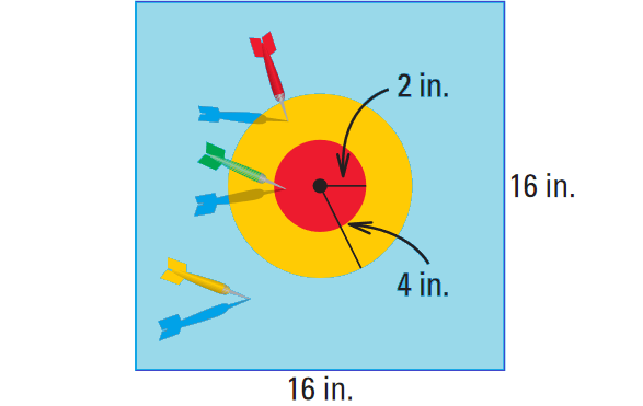 geometric probability assignment quizlet