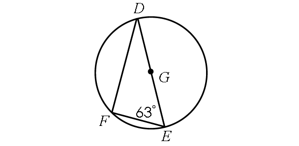 Intercepting a Diameter Worksheet