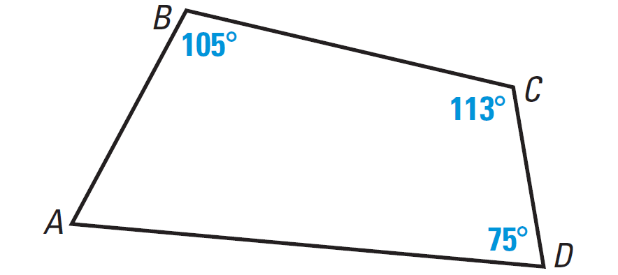 Interior Angles Of A Quadrilateral