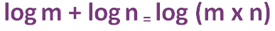 simplifying logarithms