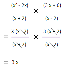 Multiplication of rational expression