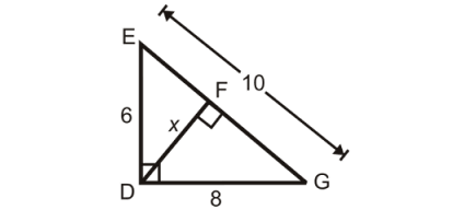 Geometric mean triangles worksheet with answers