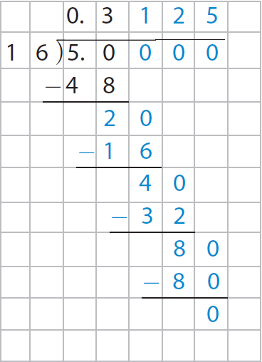 Writing Rational Numbers As Decimals