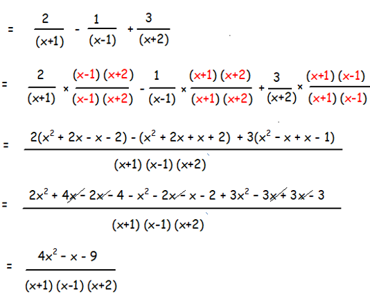Single Fraction Example Write as a Single Fraction