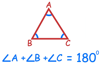 Sum Of The Angles Of A Triangle Word Problems