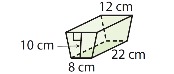 Volume Of A Trapezoidal Prism