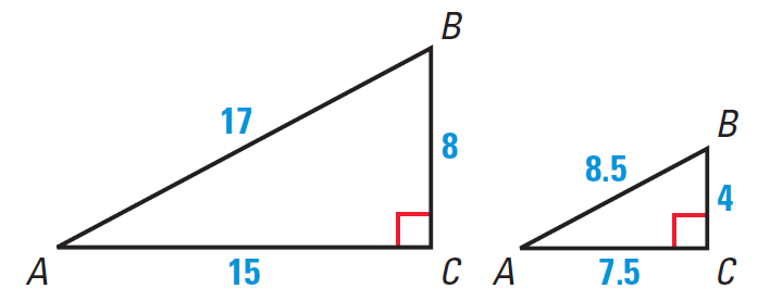 problem solving trig ratios