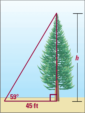 problem solving trig ratios