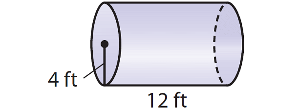 Finding the Volume of a Cylinder