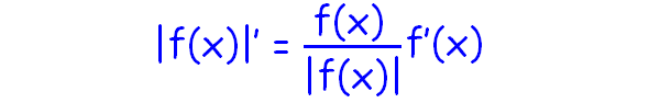 derivative of ln(absolute value of sinx