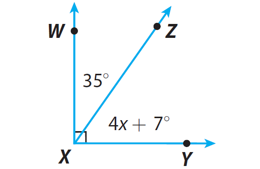 Angle pairs and two step equations worksheet