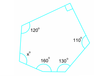 Sum Of Exterior Angles Of A Polygon Worksheet