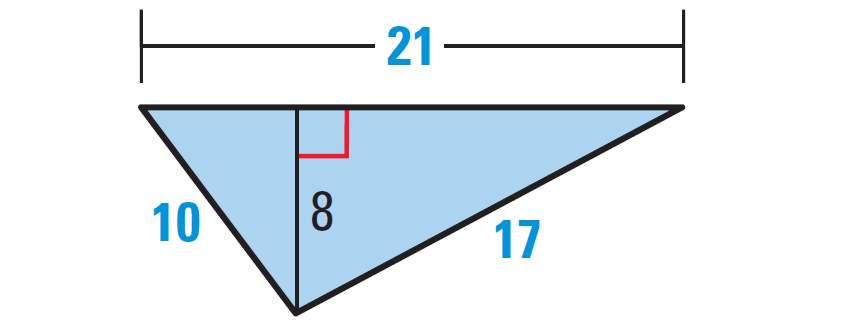 Area and Perimeter of a Triangle Worksheet