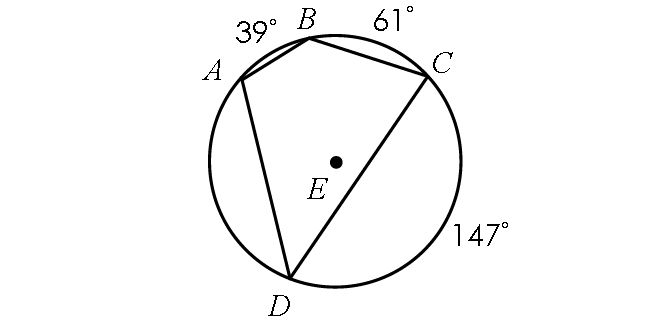 Angles In Inscribed Quadrilaterals Quadrilaterals Inscribed In A Circle 10 4 YouTube 