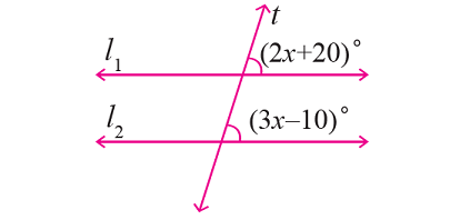 Parallel lines and transversal worksheet