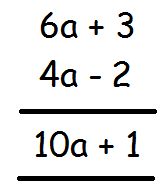 Add subtract and multiply linear expressions